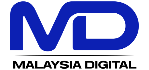 Malaysia Digital Logo Blue